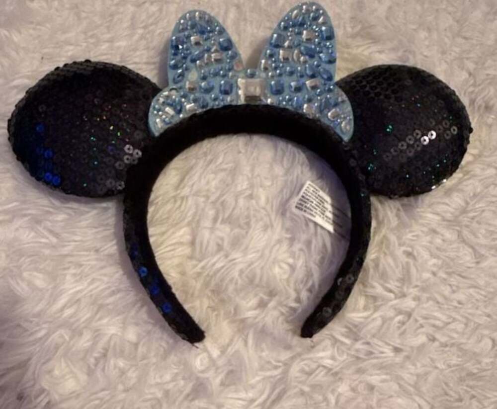 Disneyland‎ 60th Anniversary Diamond Celebration Sequin Ear Headband missing som